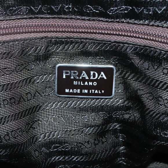 PRADA Shoulder Bag Nylon Khaki Auth 119570 - Picture 13 of 16